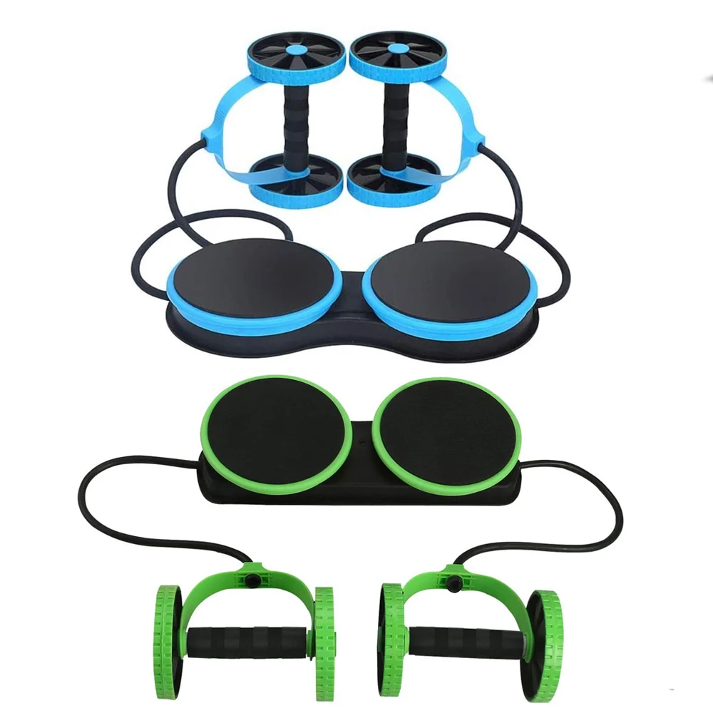 Equipamento de Fitness Multi-Funcional, Abdominal, Braço, Cintura, Perna, Roda de Treino, Rolo