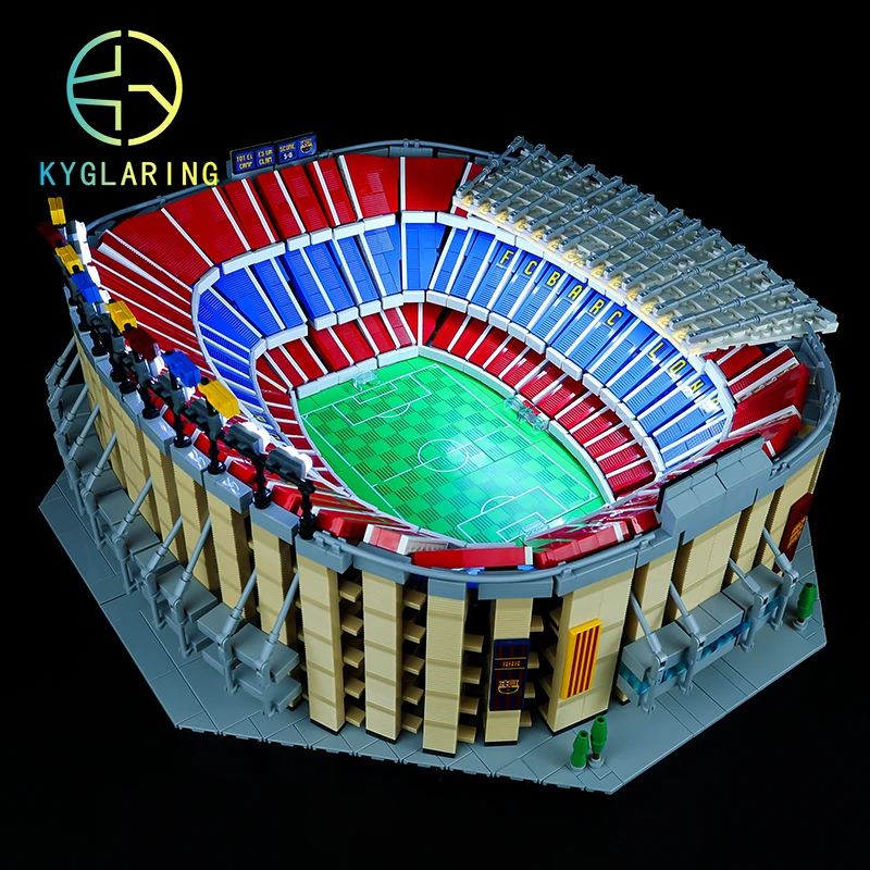 Kyglaring Led Lighting Set DIY Toys For Creation 10284 FC Barcelona Camp Nou Blocks Building (Not Included Building Blocks)