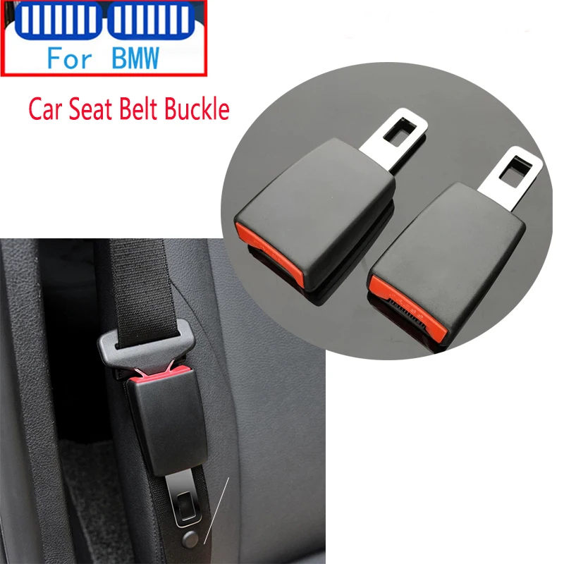 Car Safety Belt Extender Seat Belt Buckle Cover For Bmw X1 X3 F25 X5 F15 F20 F30 F10 F11 G01 X4 G02 F26 X2 Z4 X6 E53 X7 M3 M4 M5