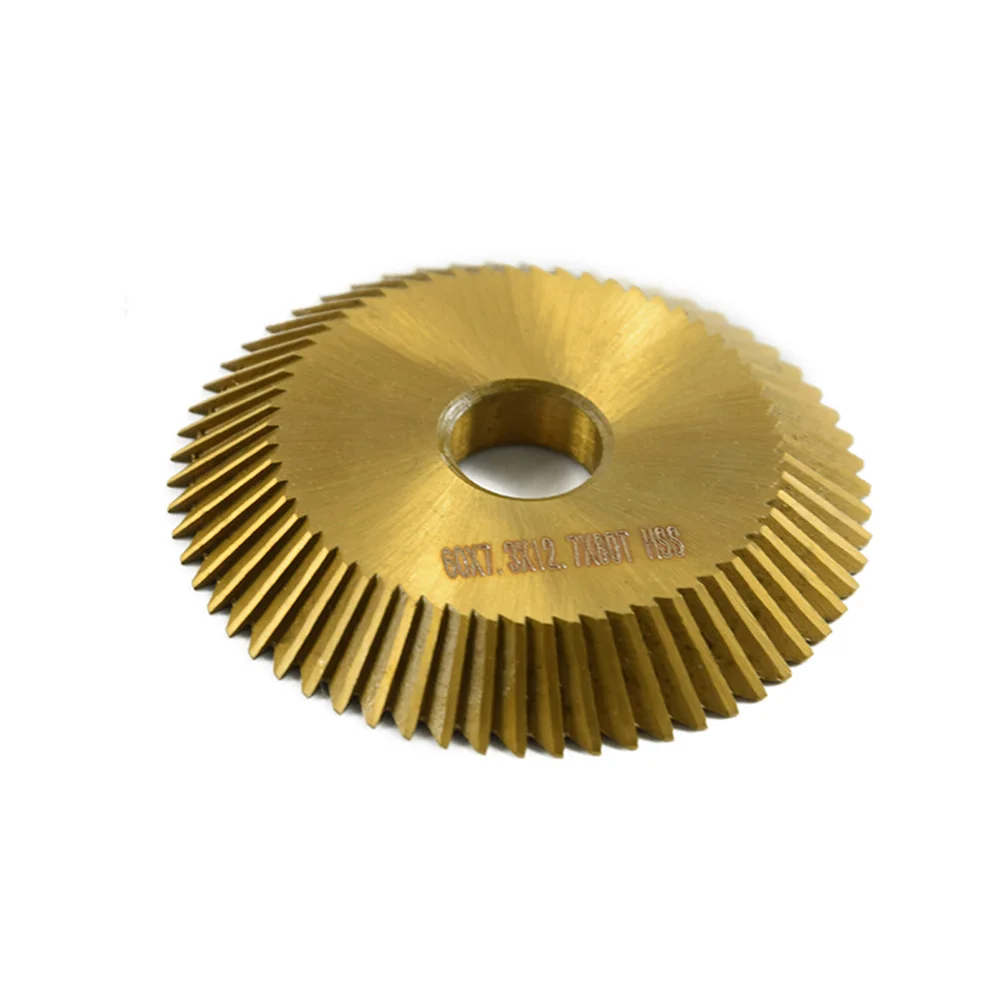 Dubbele Zaagblad Stage Titanizing Diameter 60Mm Sleutel Frees Machine