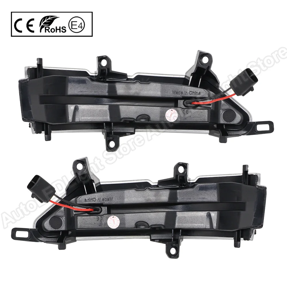 2Pcs For Lexus GX460 (J150) 2010-2021 LX570(J200) 2013-2021 LED Dynamic Side Wing Mirror Blinker Turn Signal Flowing Light Lamp