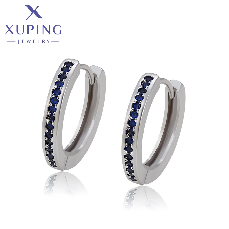 Xuping Jewelry Summer Sale Elegant New Arrival Women Huggies Earring of Hot Selling Design  ZBE233