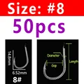 50PCS Size 8
