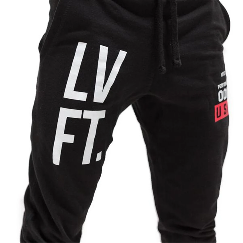 Mens Running Sports Jogging Sweatpants Tracksuit Gym Fitness Trouser Bodybuilding Slim Athletic Performance Training Pants