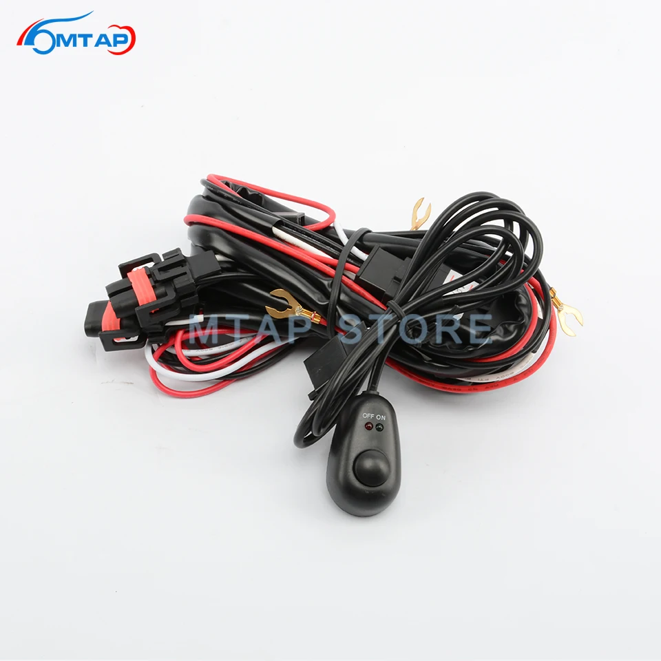 MTAP For Mazda 2 Demio 2015 2016 2017 Front Bumper Fog Lamp Reflector Light Foglight Foglamp Set With Cable Switch Bulbs