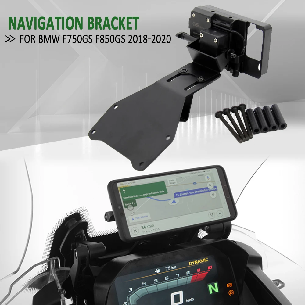 

NEW Motorcycle F 750 GS F 850GS Phone Stand Holder GPS Navigation Bracket For BMW F850GS F750GS 2018 2019 2020