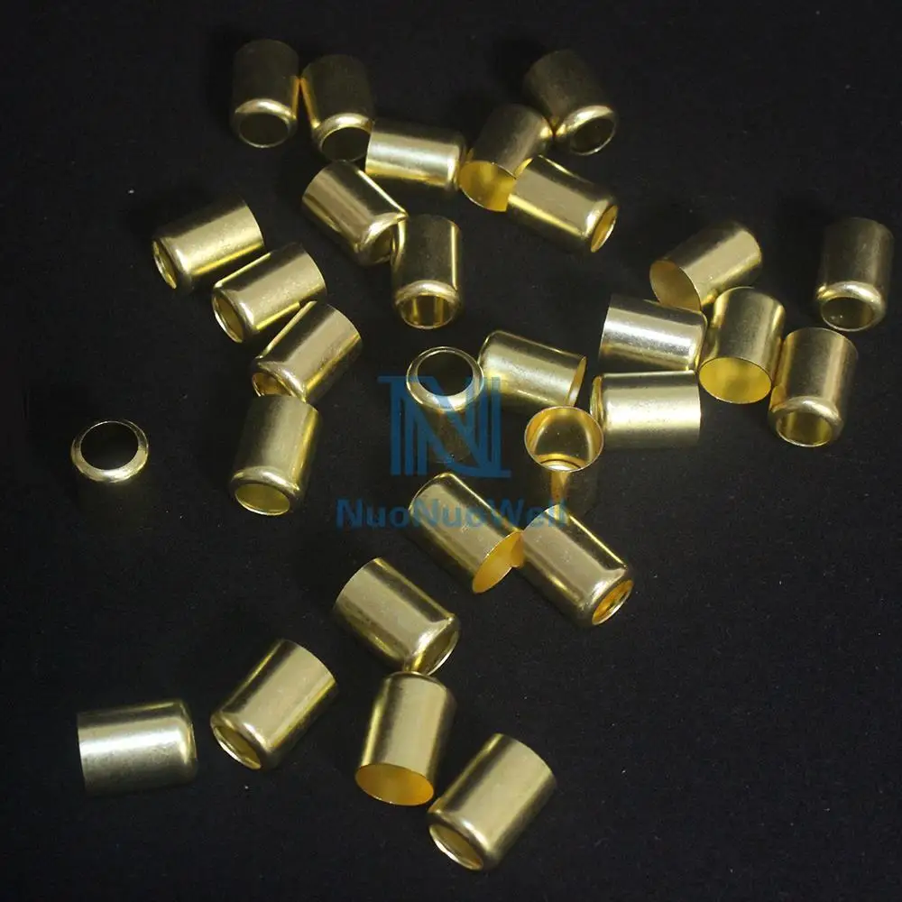 Accessoires de sertissage de tuyaux haute pression, connecteur de tuyau en laiton, outils de sertissage de tuyau, manchon en cuivre, connecteur