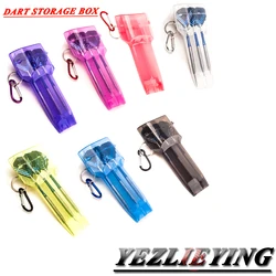 High Quality Transparent Plastic Darts Case Big Size Plastic Dart Box Dardos Case darts professional Accessories 7 Colors