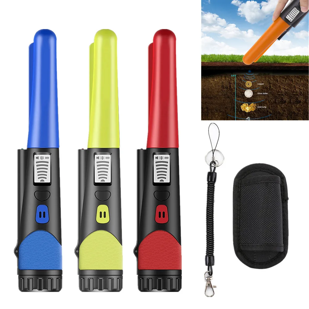 

GP-Pointer Handheld Metal Detector Pinpointer Waterproof Metal Search Gold Detector Professional Positioning Treasure Hunter