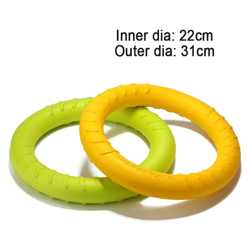 

EVA Bite-Resistant Floating Dog Toy, Training Toys, Pet Supplies, French Bulldog, Puppy Flying Discs, Pull-Resistant, 31cm