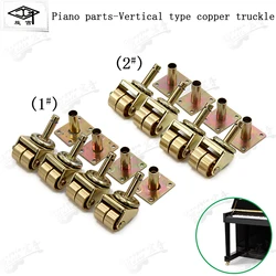 piano tuning tool 065 066 vertical copper caster (4 / pay) piano spare parts