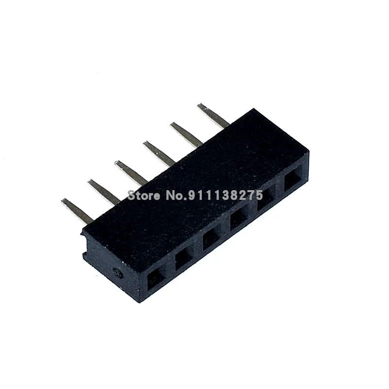 10PCS 1X/2/3/4/5/6/8/10/40 PIN Single Row Straight FEMALE PIN HEADER 2.0MM 2MM PITCH Strip Connector Socket 3p/4p/6p/8p/20p/40p