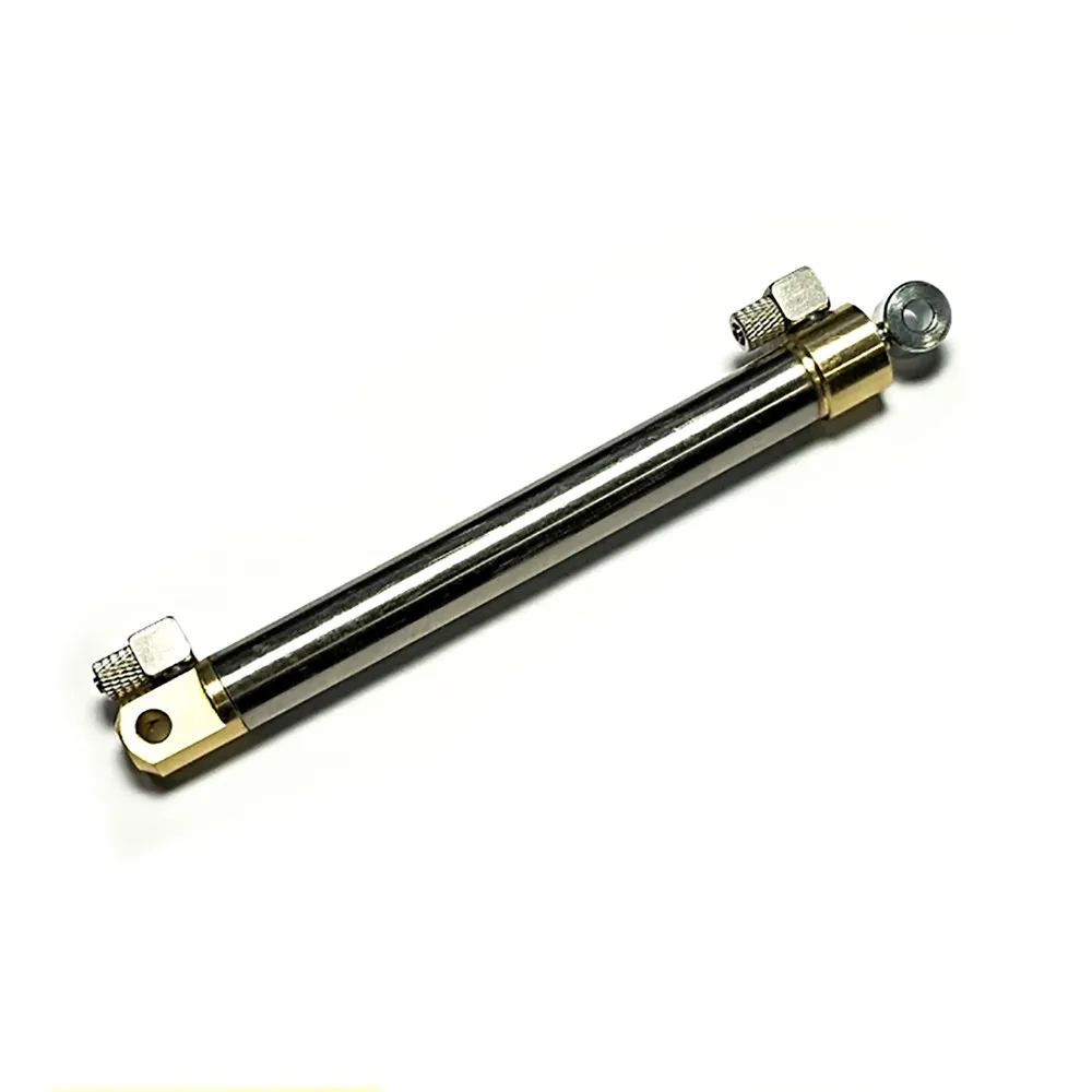 Hydraulic Cylinder Miniature Oil Cylinder 55MM/75MM/90MM Stroke Travel for RC Excavator Bulldozer Miniature Industry Equipment