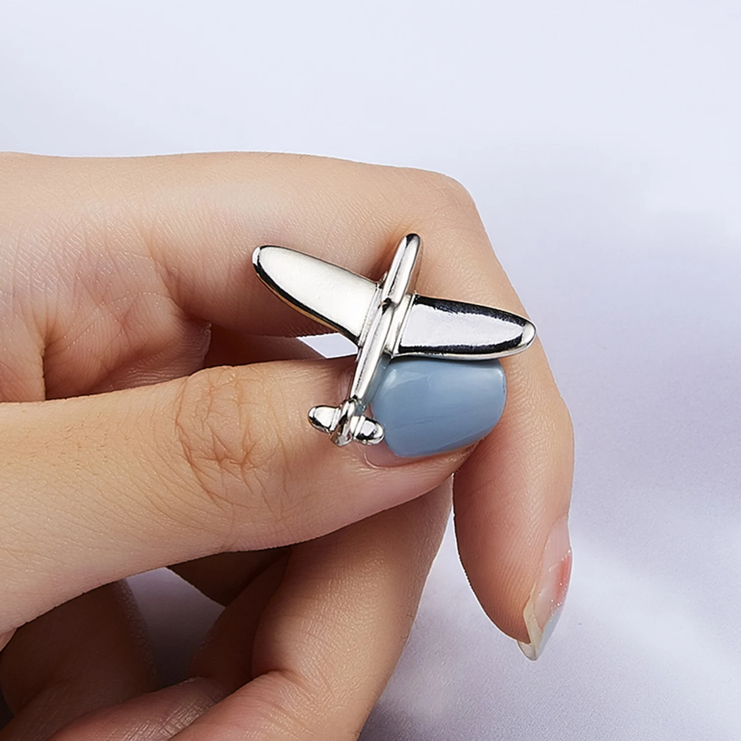 Rinhoo Mode Flugzeug Form Brosche Emaille Abzeichen Flugzeug Pullover Corsage Frauen Männer Cartoon Metall Flugzeug Kleidung Clip Beste Geschenke – Detail 36