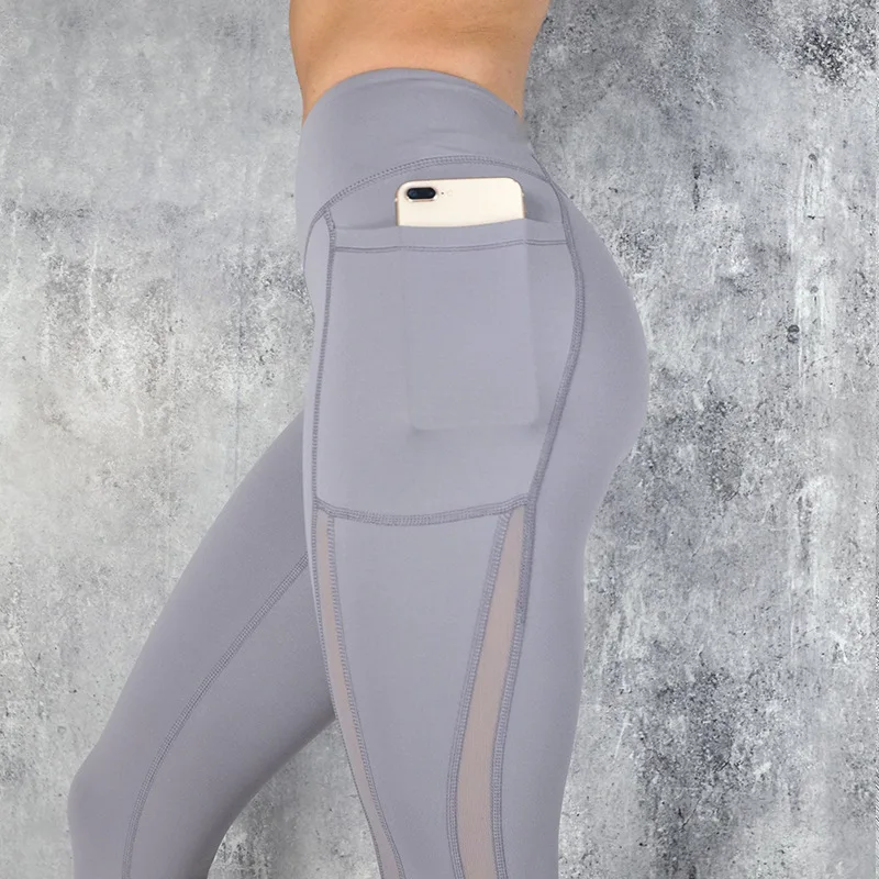 SVOKOR Fitness kobiety legginsy Push up kobiety wysokiej talii kieszeń trening legginsy 2019 moda legginsy na co dzień Mujer 3 kolor