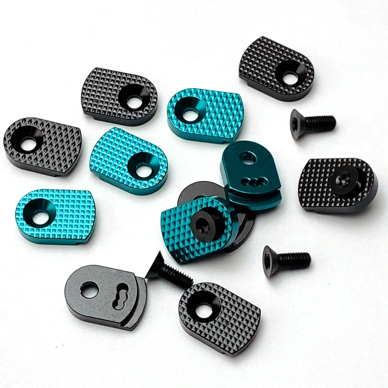 Custom Alloy Screw Button Set For CZ Shadow 2 Aluminum Mag Release Button