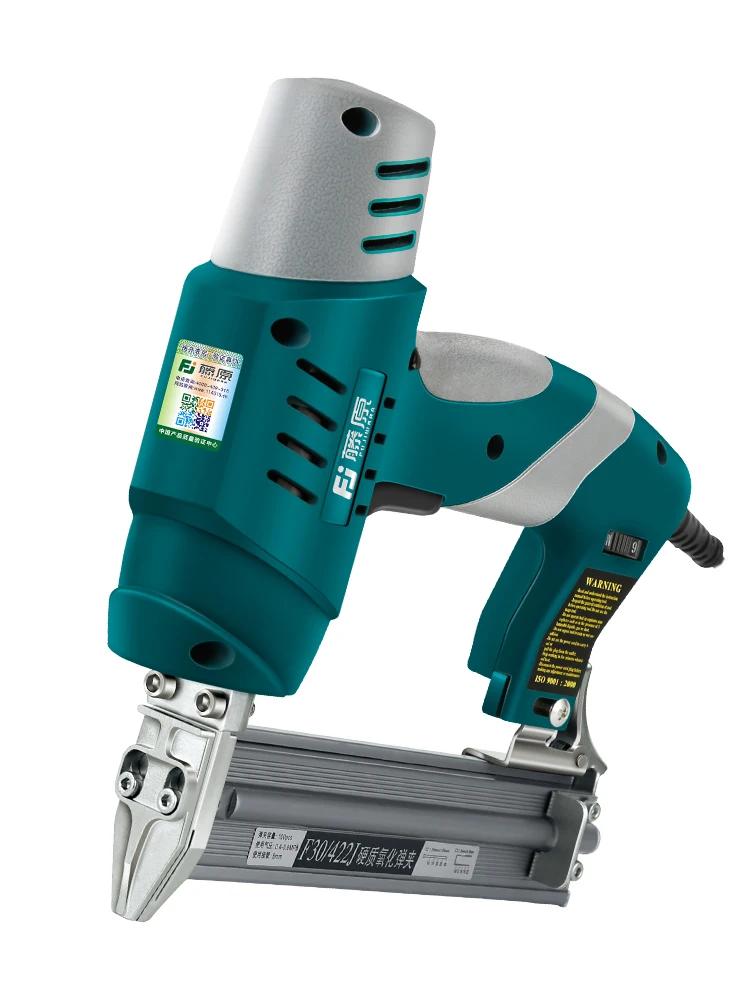2000W Dual-Purpose ไฟฟ้าเล็บปืน F30ตรงเครื่องมือเล็บ Ejection อุปกรณ์เย็บเล็บนักกีฬางานไม้เครื่องมือ220V