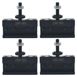 4PC SETS 250-001 0XA Quick Change Tool, Turning Tool Holder Steel Material HOLDER