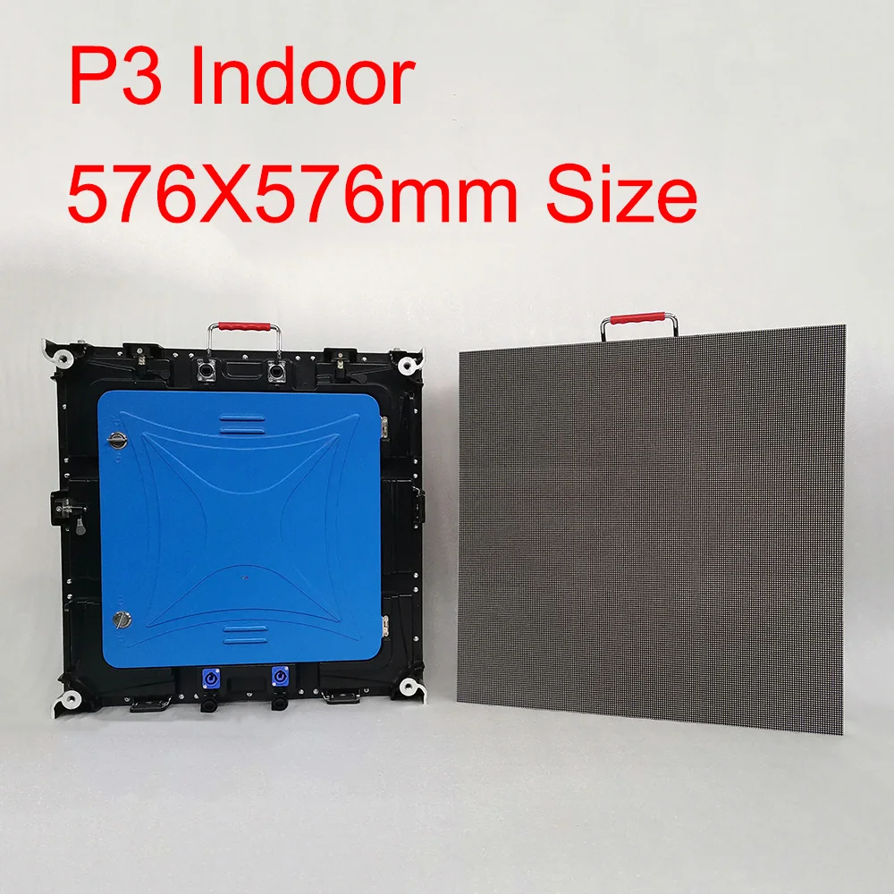 P3 Indoor LED TV Wand 576X756mm Druckguss Aluminium Schrank Voller Farbe HD Vermietung Led-bildschirm LED Matrix Panel fabrik Online Shop