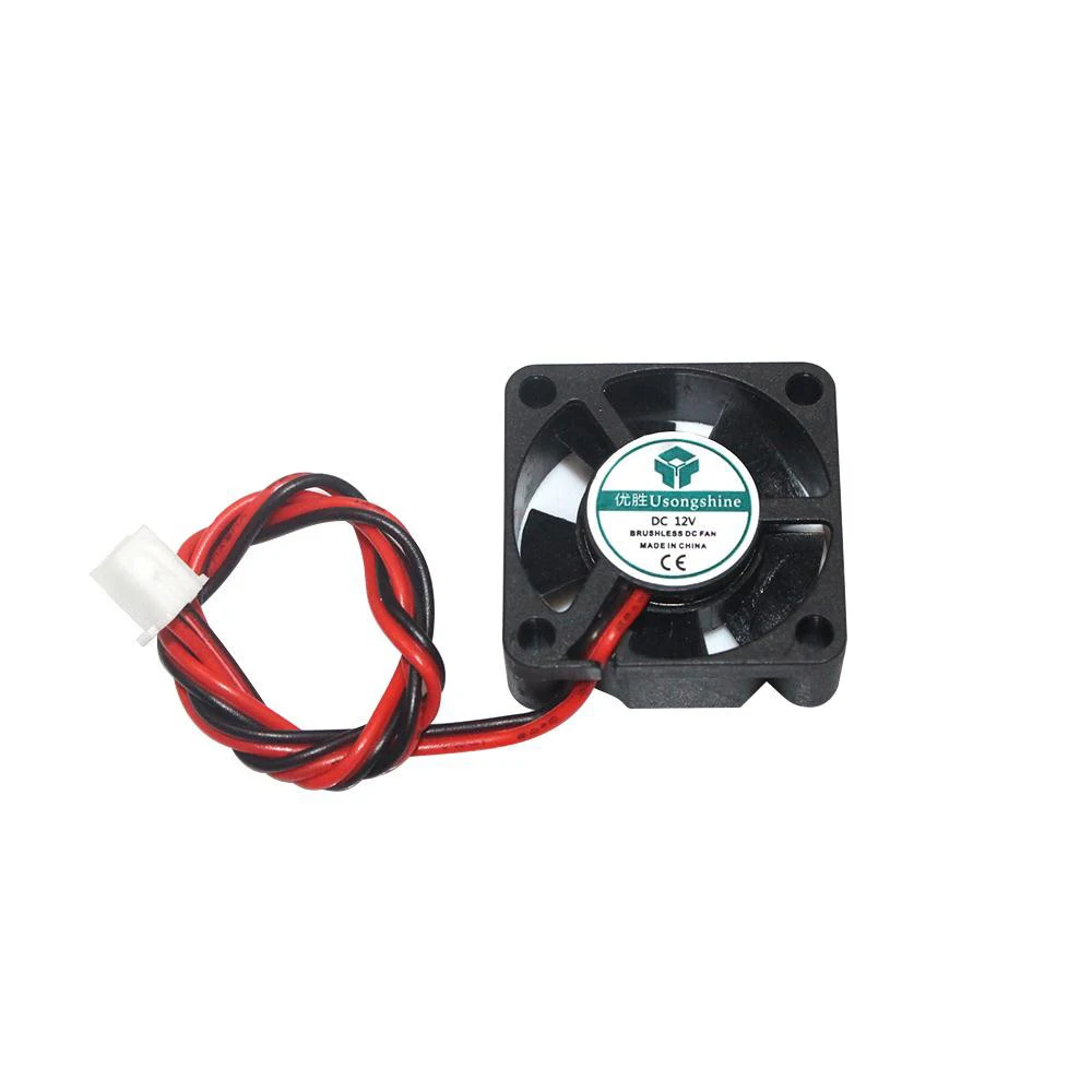 Piezas de impresora 3D 3010, ventilador de 30MM, 30x30x10MM, 12V, 5V, 24V, 2 pines, Enfriador de corriente continua pequeño, Reprap DIY para j-head