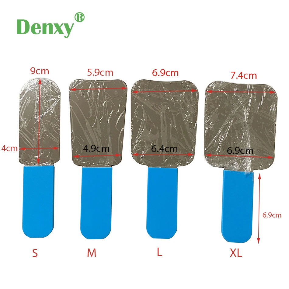 1set/4pcs A+ Quality Denxy Dental Mirror Photography With Handle Double Side Sided Mirrors Dental Tools Dental Material