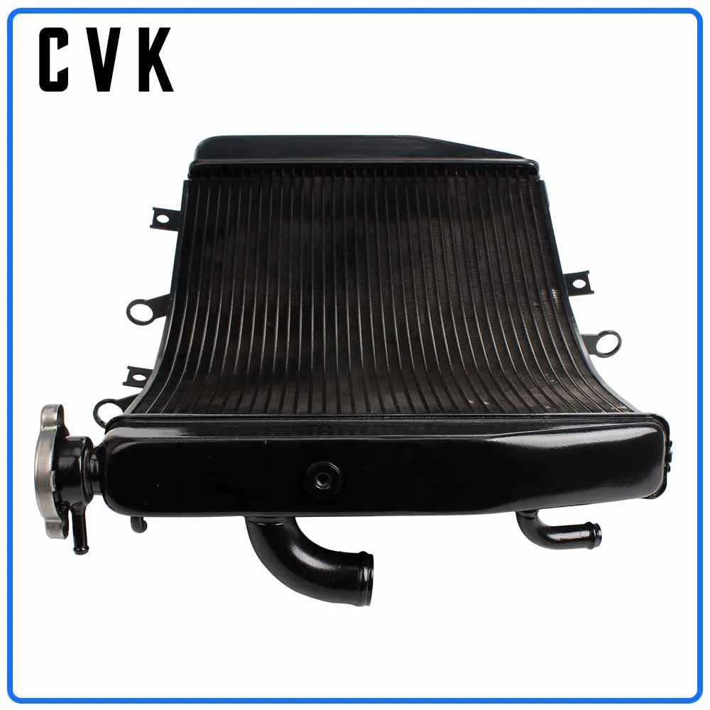 CVK Motorcycle Aluminum Radiator Cooler Cooling Water Tank for Kawasaki NINJA ZX6R 636 ZX-6R 2005 2006 ZX636 ZX600 ZX 6R 05 06