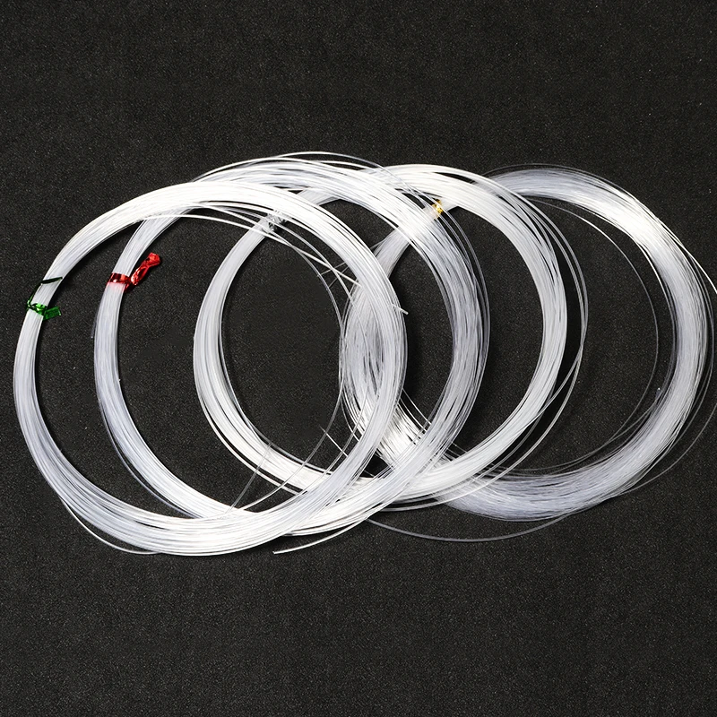 0.3 0.35 0.4 0.5 0.6 0.7 0.8 0.9 1mm Dia Crystal Nylon Thread Non-elastic Fishing Line Beading Cord For DIY Jewelry Finding