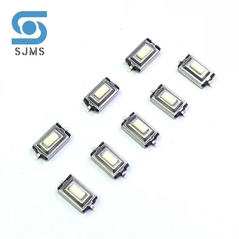 20pcs/lot Tact Touch Micro Switch 3X6X2.5 Tactile Push Button Switch 3*6*2.5 mm SMD 2 Pin Self-reset Momentary For MP3 MP4