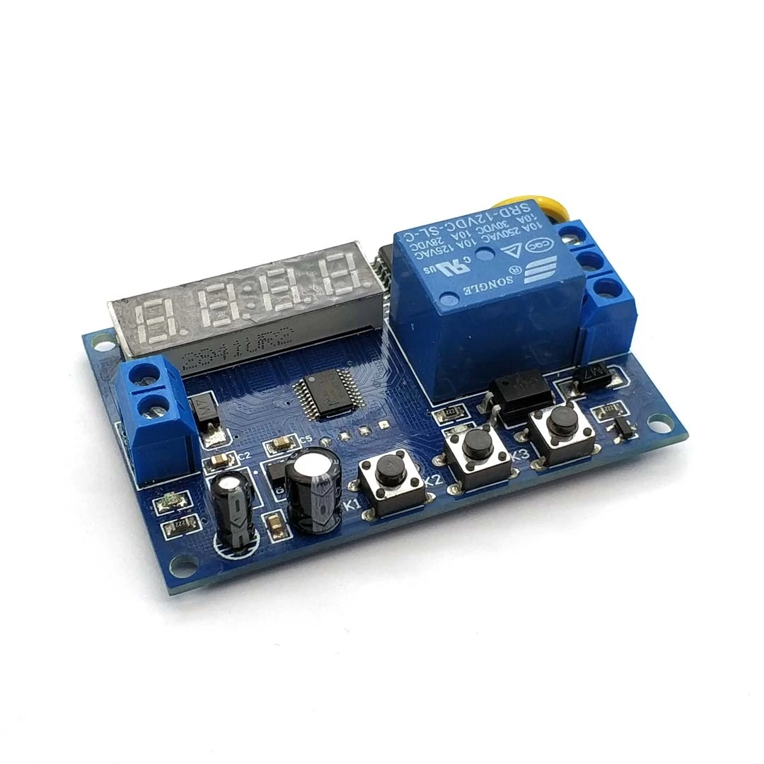 12V24V Real-Time Relay, Time Control Switch, Time Switch, Delay Module Circuit Board