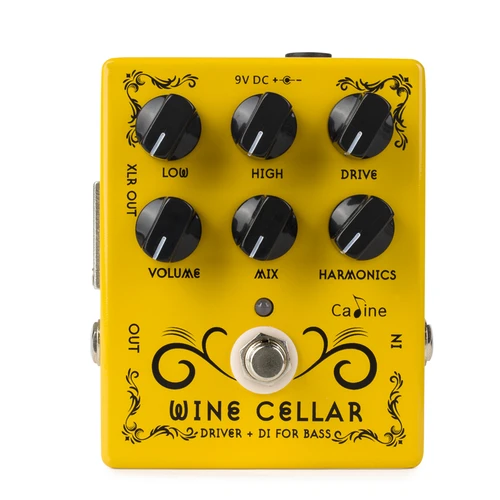 Imagen 1 del producto Caline CP-60-controlador de bajo para vino, caja de efectos DI, Pedal True Bypass, accesorios de guitarra