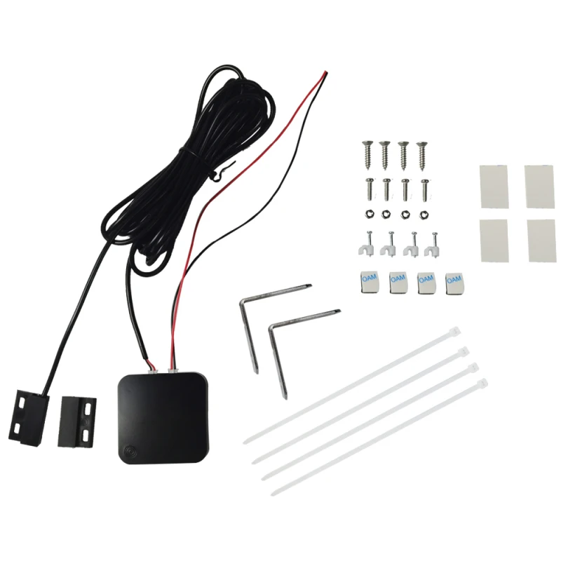 Смарт-Открыватель для гаражных дверей Tuya Smart life, wi-fi переключатель, управление через приложение, контроль аудио, паролем, мониторинг в режиме реального времени, работает с Alexa Siri