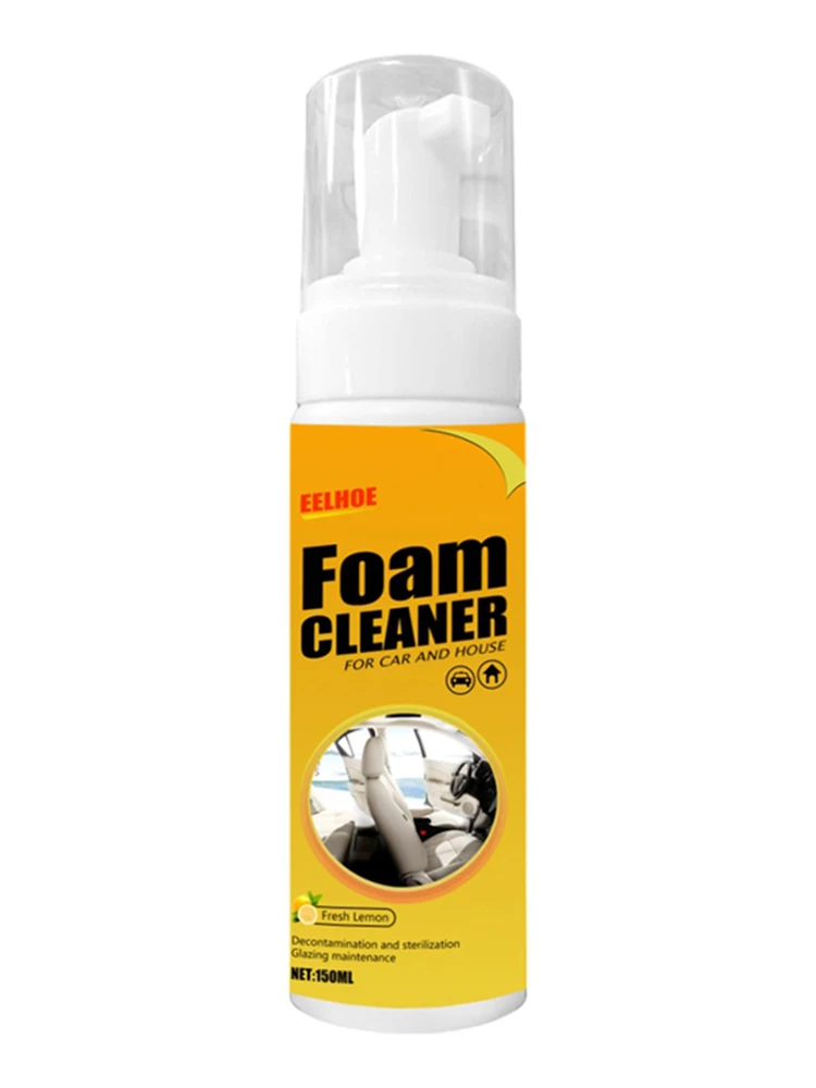 100/150ML Multi-Purpose Foam Spray Cleaner Car Interior House Kitchen Wash Maintenance Refurbishment Stain Cleaning Remover