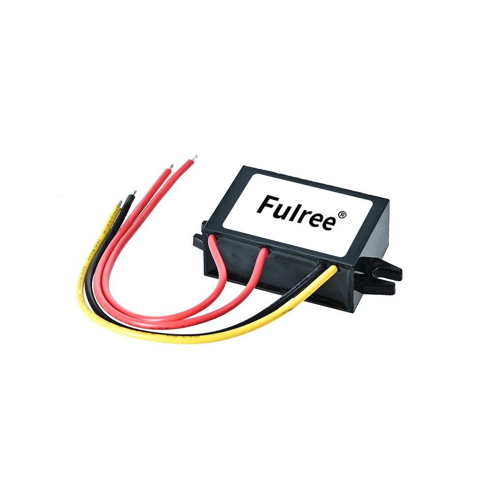 Fulree® AC 12V 24V Step Down to DC 5V 1A 2A 3A 12Vac 24Vac to 5Vdc Car Buck Voltage Converter Regulator Input AC 7-35V DC 8-52V