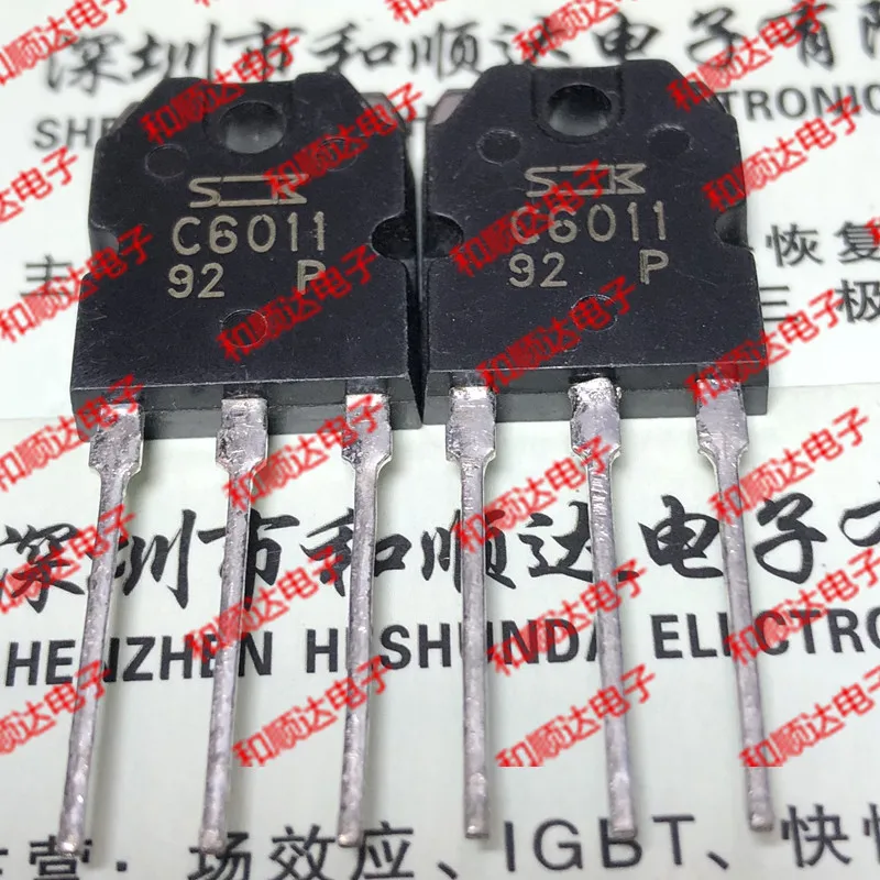 10pcs / lot C6011 2SC6011 new stock TO-3P 200V 15A