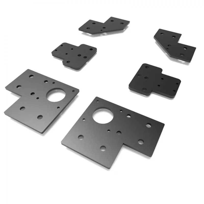 

Funssor V-Core 3.0 3D printer Plate Set XY Motor Mount Idler Corner Mount XY Axis Joiner plate