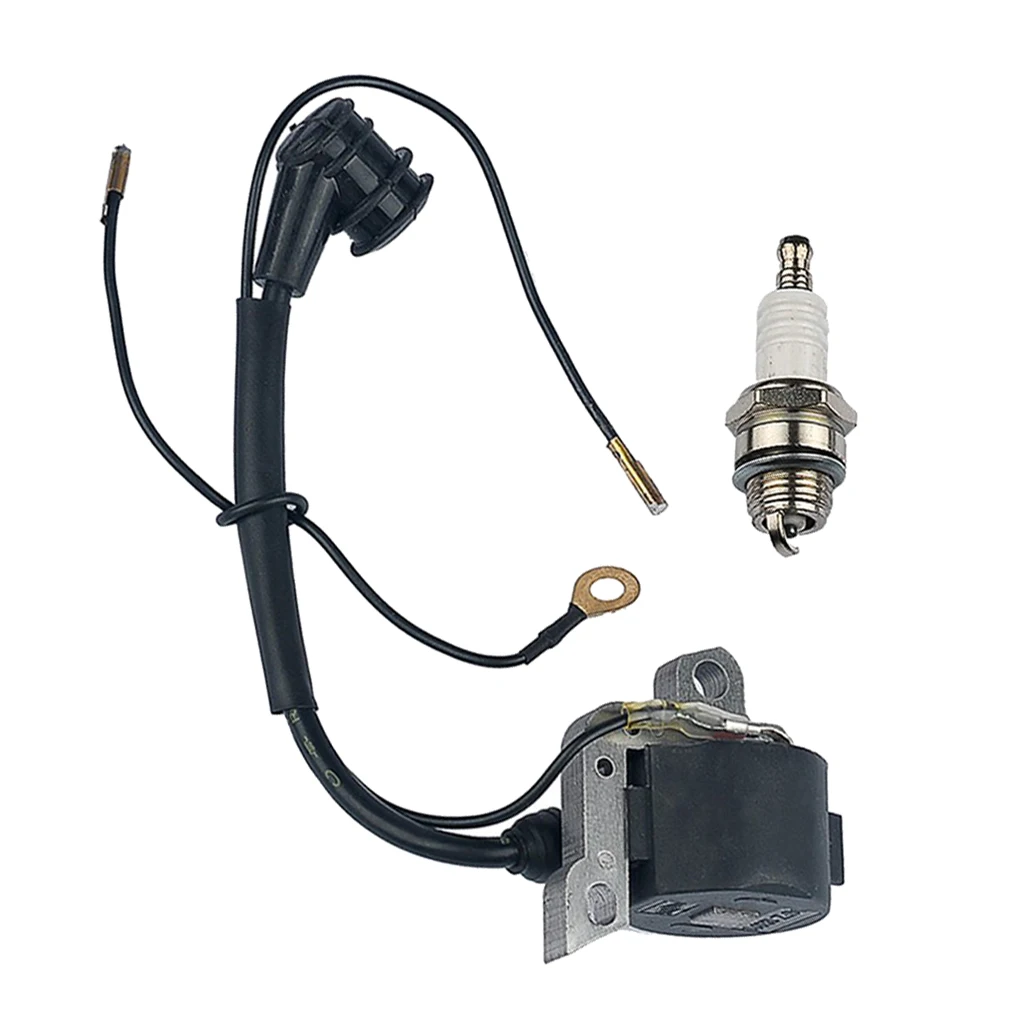 Spark Plug with Ignition Coil Set for STIHL Replacement Part #0000 400 1300