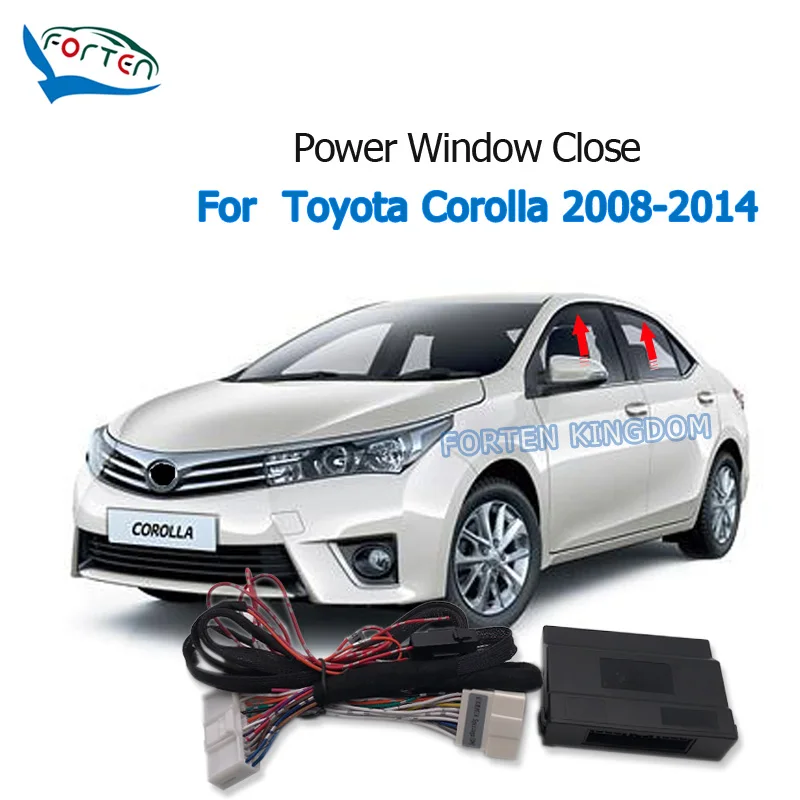 

Forten Kingdom Car Intelligent Power Close Window Closer Kit Module For Toyota Corolla 2008-2014 LHD Left hand drive