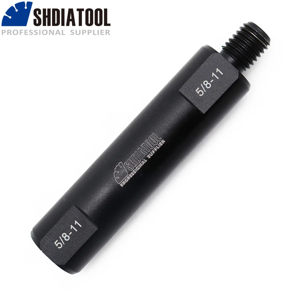 SHDIATOOL  thread converter  5/8-11 to 5/8-11 Diamond core bits 2pcs/Set Adapter Thread Diamond core bits Grinding wheel adapter