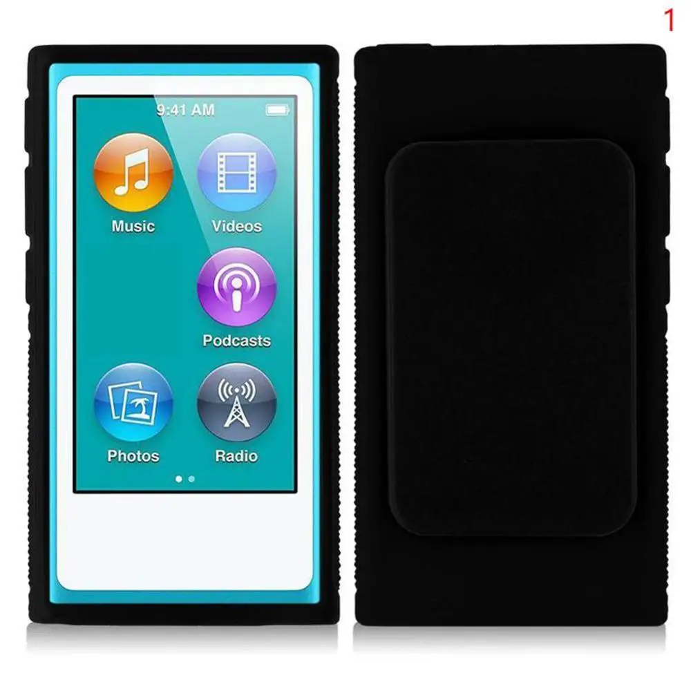 Fashion Shockproof Protective Protector Case Cover Clip Nano Shell i Guard with Nano7 For iPod 7 Gadgets Skin pod Z6R5