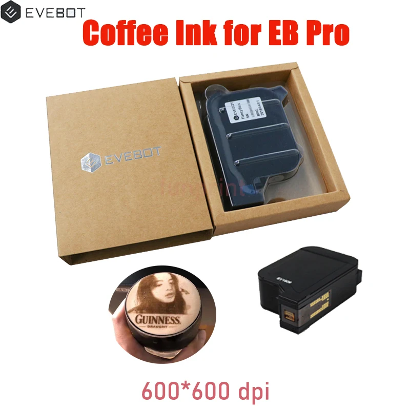 

Evebot Ink Cartridge High Precision Dpi 600x600 For Coffee printer EB Pro Can Be Used In Coffee or Beer