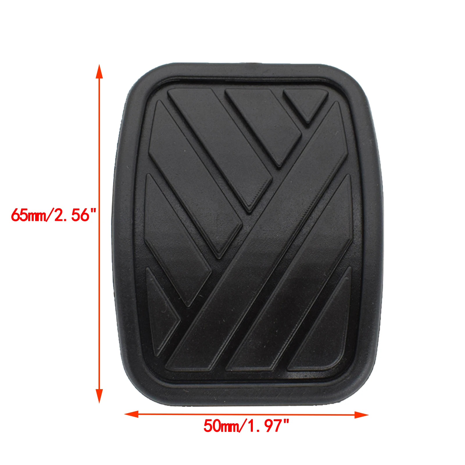 2PCS Brake Clutch Pedal Pad Covers For Suzuki Swift Vitara Samurai Esteem SX4 Aerio X90 Sidekick Geo Metro Tracker 49751-58J00