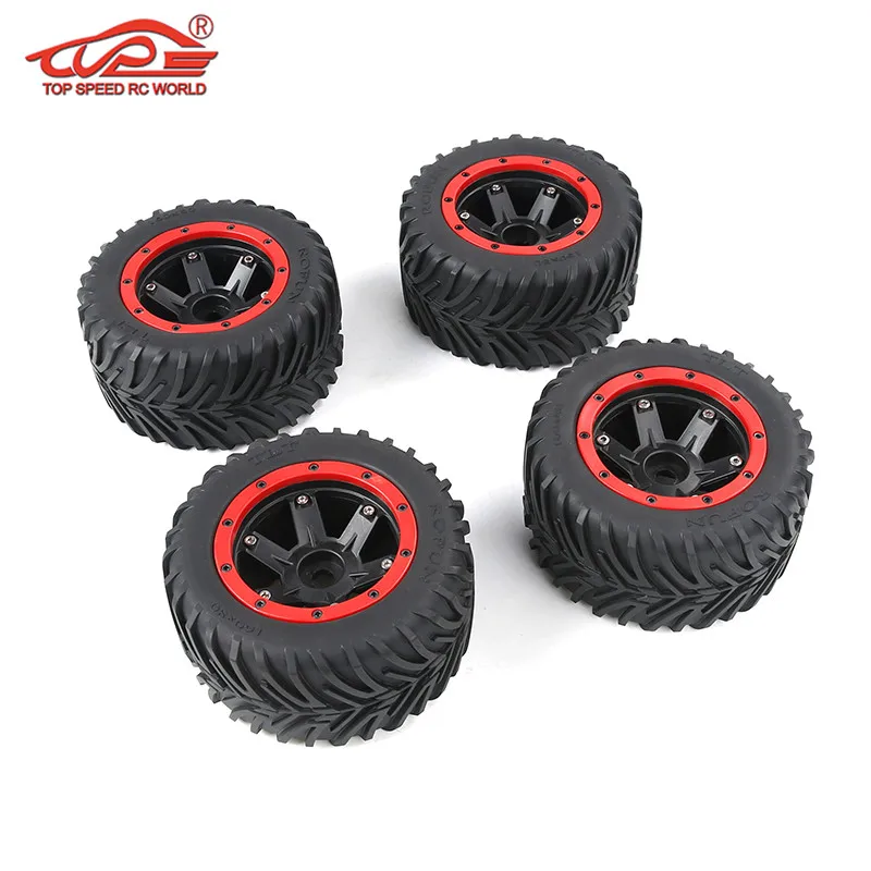 Off-road Tires Set for 1/8 HPI Racing Savage XL FLUX ROVAN TORLAND Monster Brushless Rc Car Toy Parts