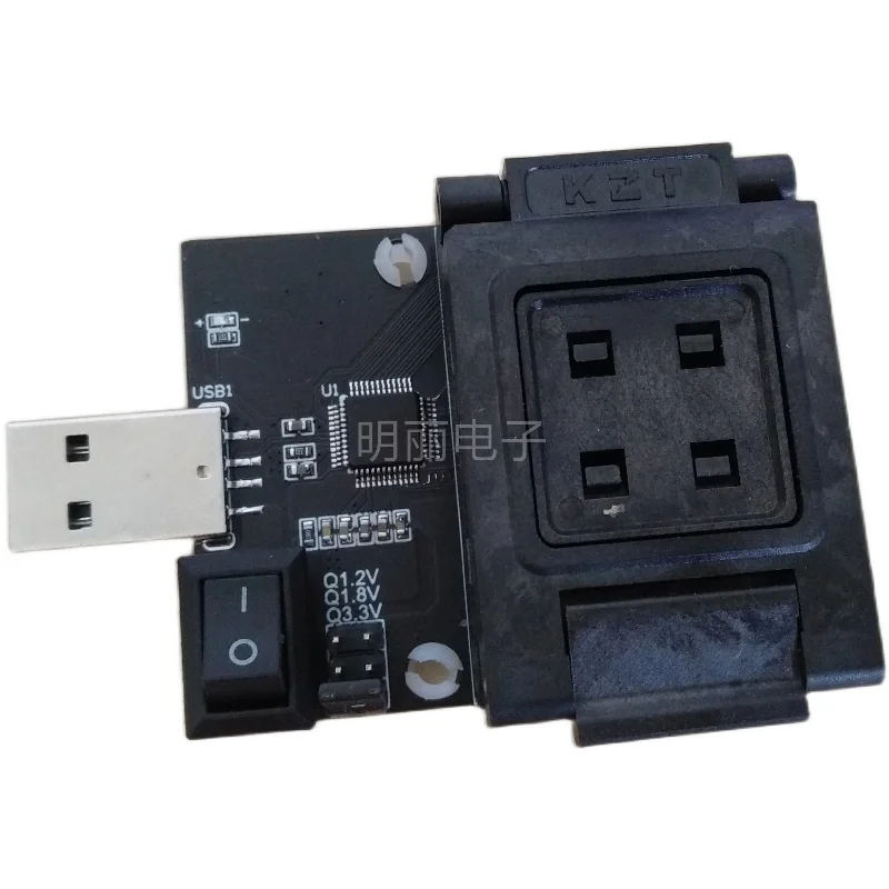 AU6989 Gtd 8CE Flash Deeltje Lege Rack Test Rack BGA152/BGA132