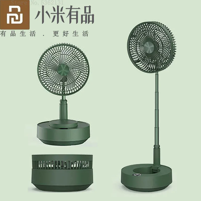 Youpin EDON Folding Electric Purification Fan Air Cooling Fan Humidification Remote Control 5 Wind Speed Telescopic Charging Fan