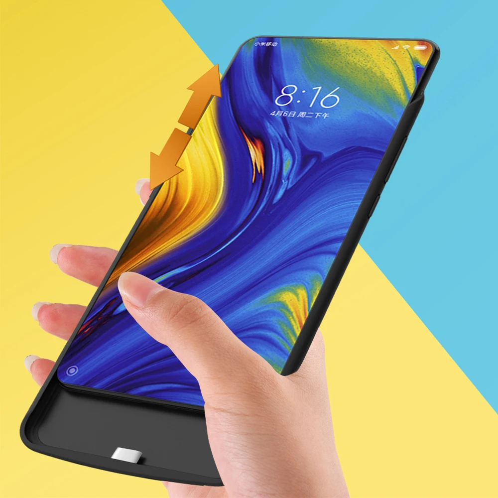 

Чехол-аккумулятор для Xiaomi Mi Mix 3, 6500 мАч