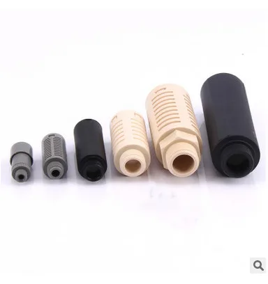 Pneumatic Plastic Silencer Air Quick Exhaust Muffler Absorb Noise Reduce Filter 1/8\