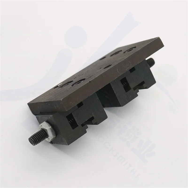 CHKJ High Quality Original Key Machine Fixture Clamp For Defu 368A with Mounting Base Plate Replacement Locksmith Tools