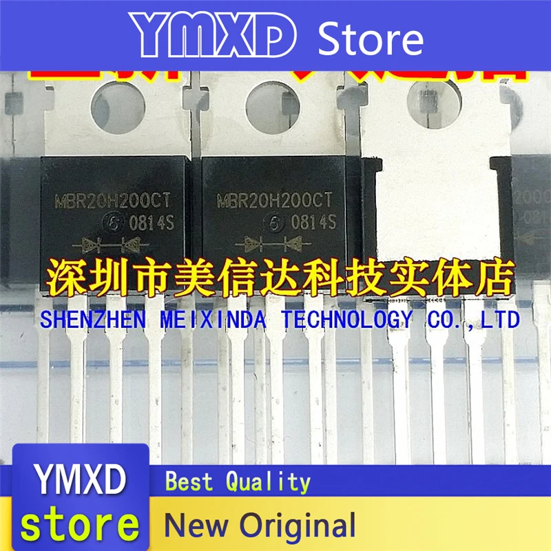 10 개/몫 새로운 원본 MBR20H200CT 20A200V 쇼트 키 다이오드 재고 있음