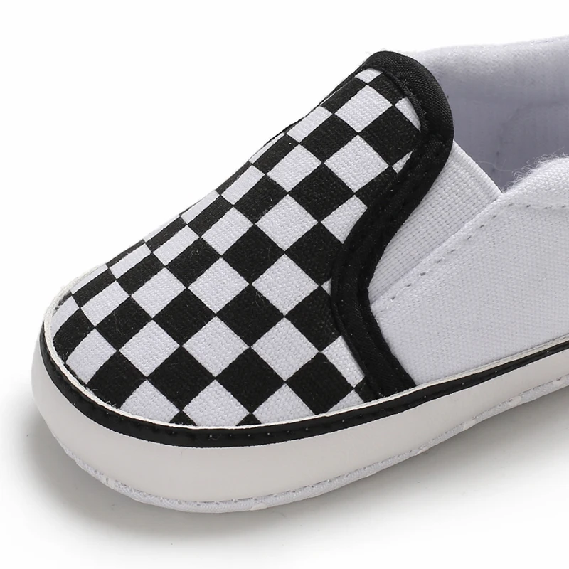 2025 neue Baby Leinwand Turnschuhe Anti-slip Weiche Plaid Baby Junge Mädchen Schuhe Neugeborene Erste Wanderer Infant Baby unisex Casual Schuhe – Detail 16