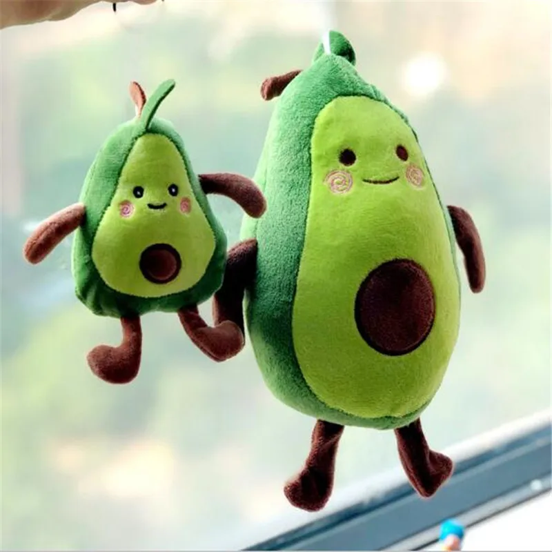 13cm Green Avocado Plush Toys Stuffed Plants Soft Pillow Stuffing Doll For Girl&Boys Kids Gift Valentine\'s Day Present